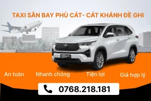 Taxi sân bay Phù Cát về Cát Khánh Đề Ghi